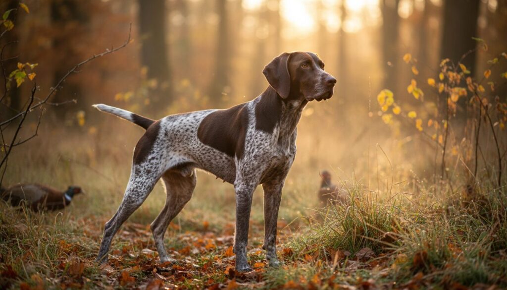 Le Braque Allemand à Poil Court : Un Chien de Chasse d’Exception