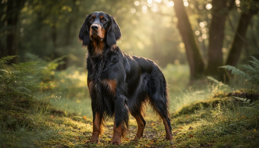Le Setter Gordon : Un compagnon élégant et fidèle