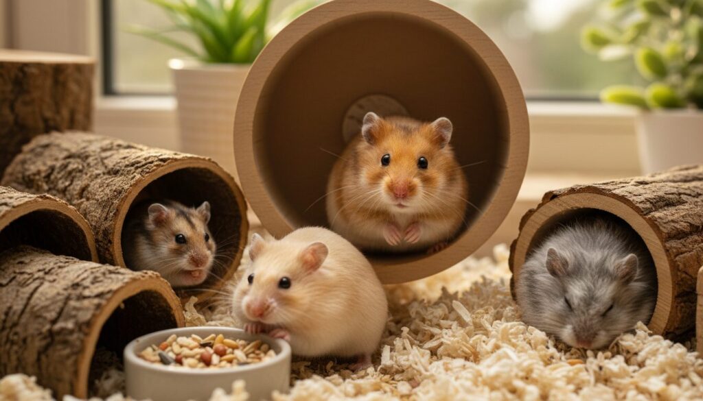 Tout savoir sur les hamsters : petits compagnons aux grands charmes