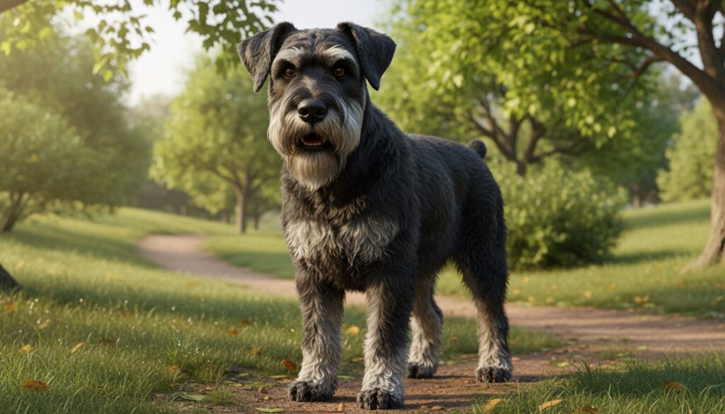 Découverte du Schnauzer Géant : Un compagnon imposant au grand cœur