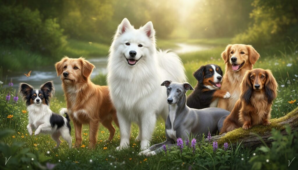Idées originales de prénoms pour chiens commençant par la lettre V