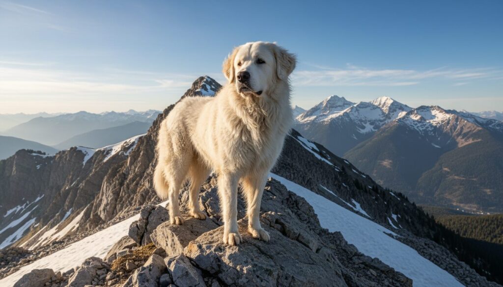 Le majestueux Chien de Montagne des Pyrénées : Gardien des sommets